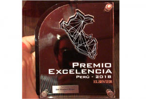 Premio Excelencia Elsevier – ganador de la categoría “Ingenierías”